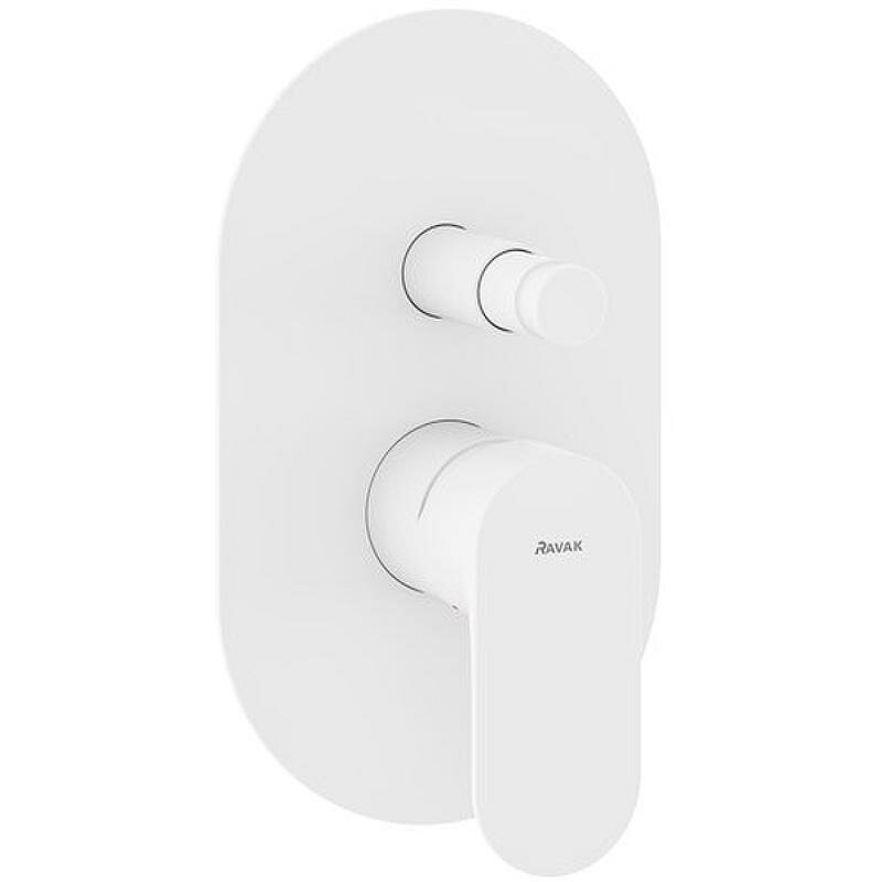 Смеситель для душа Ravak Eleganta EL 061 10WV  O2 X070261 Белый вельвет