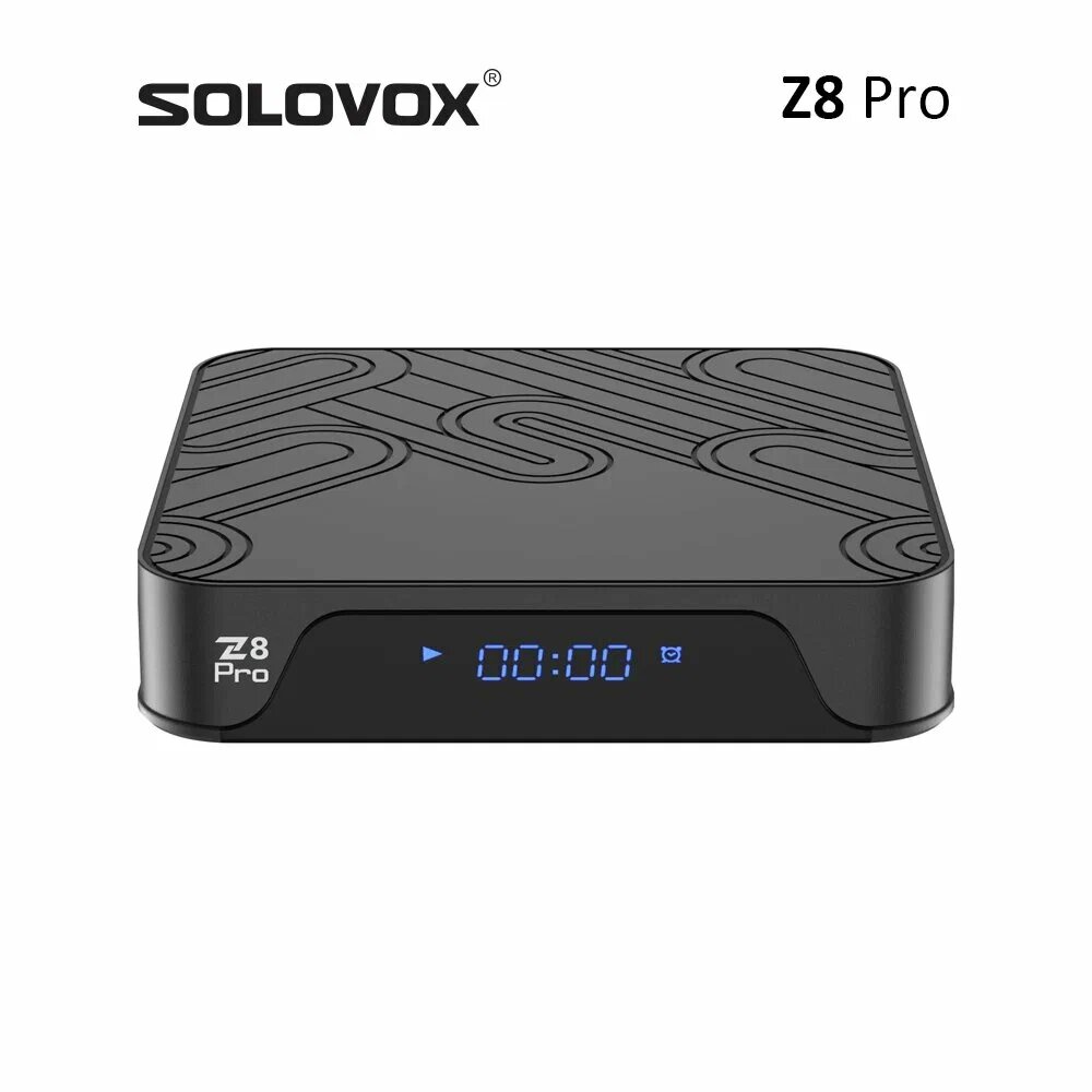 ТВ-приставка SOLOVOX "Z8 Pro", Android 2,16ГБ, пульт, чёрная — фото 1