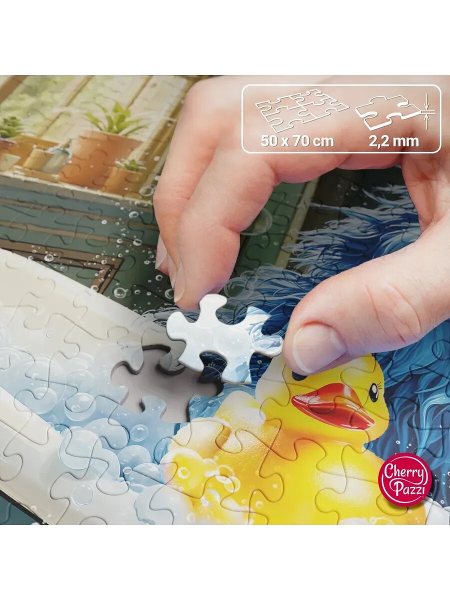 Пазл 1000 элементов Веселое купание — фото 1