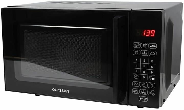 OURSSON Микроволновка MD2043G/BL объем 20 л черная