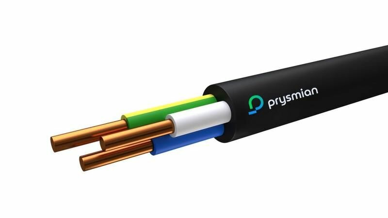 Кабель ВВГнг(А)-LSLTx 3х2.5 ОК (N PE) 0.66кВ (м) РЭК-PRYSMIAN 3903050101