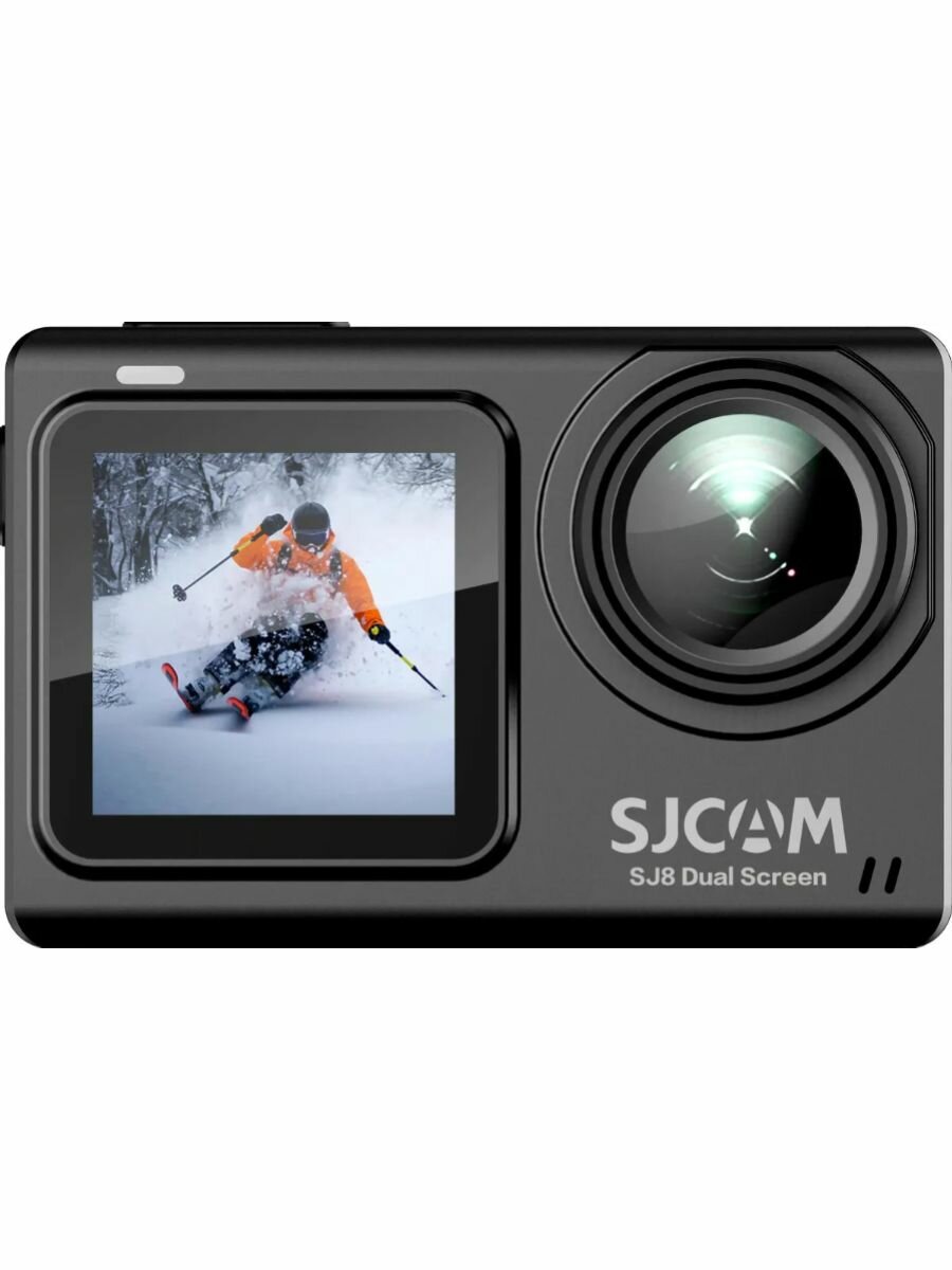 Экшн-камера SJCAM SJ8 DUAL SCREEN, 20 МП, 4K UHD, Wi-Fi, черная