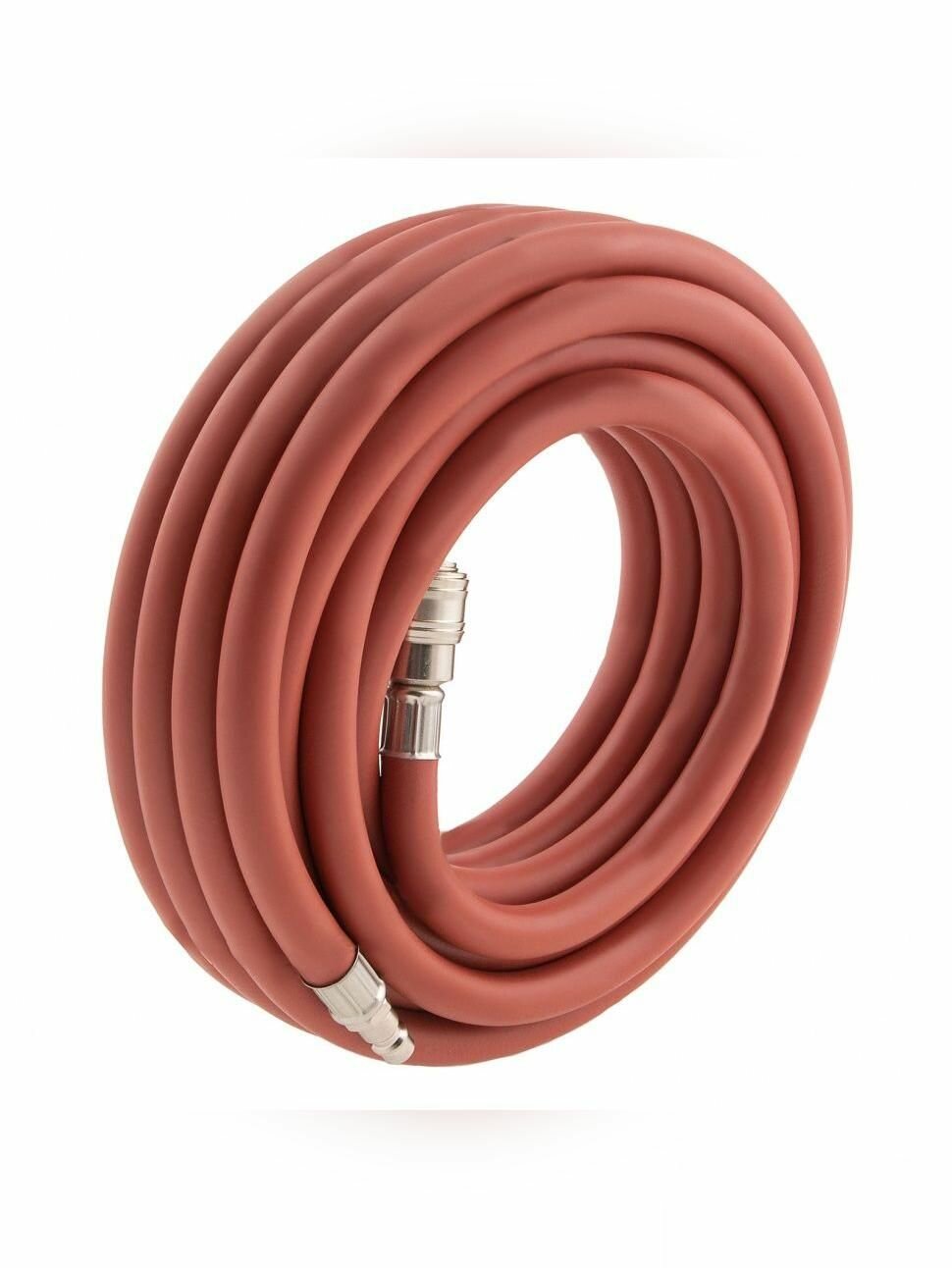 Шланг пневматический резиновый, 10 x 16 мм, 24 бар, армированный, быстросъемное соединение, 10 м Stels 57021