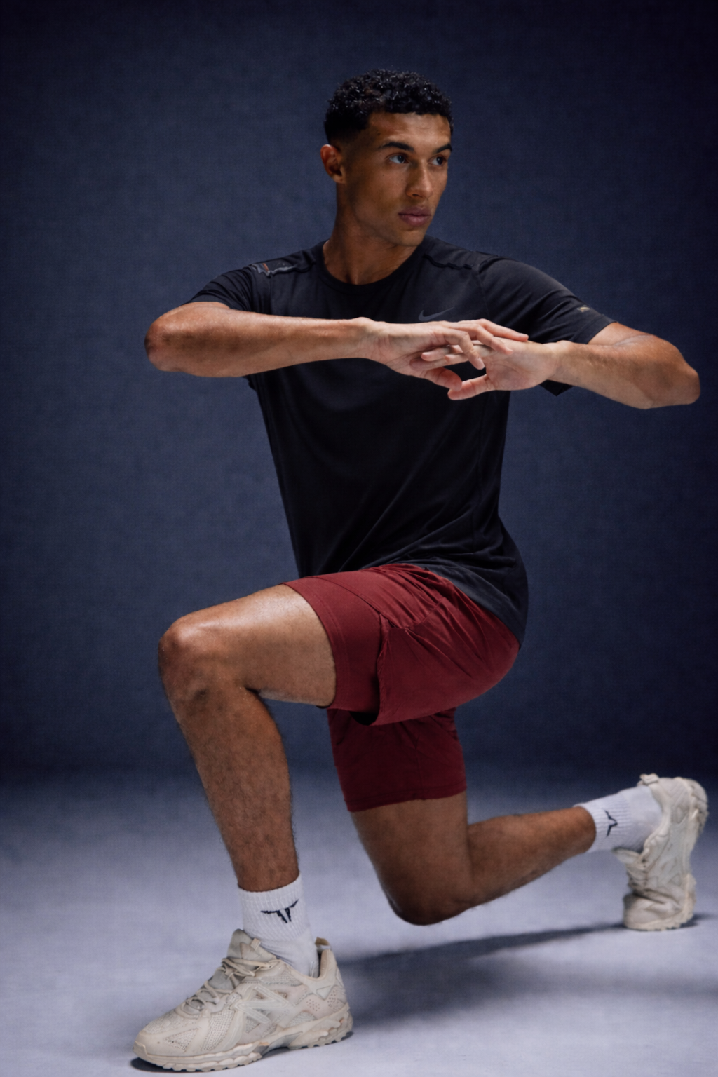 Футболка спортивная NIKE, 1 шт., размер s, black — фото 1