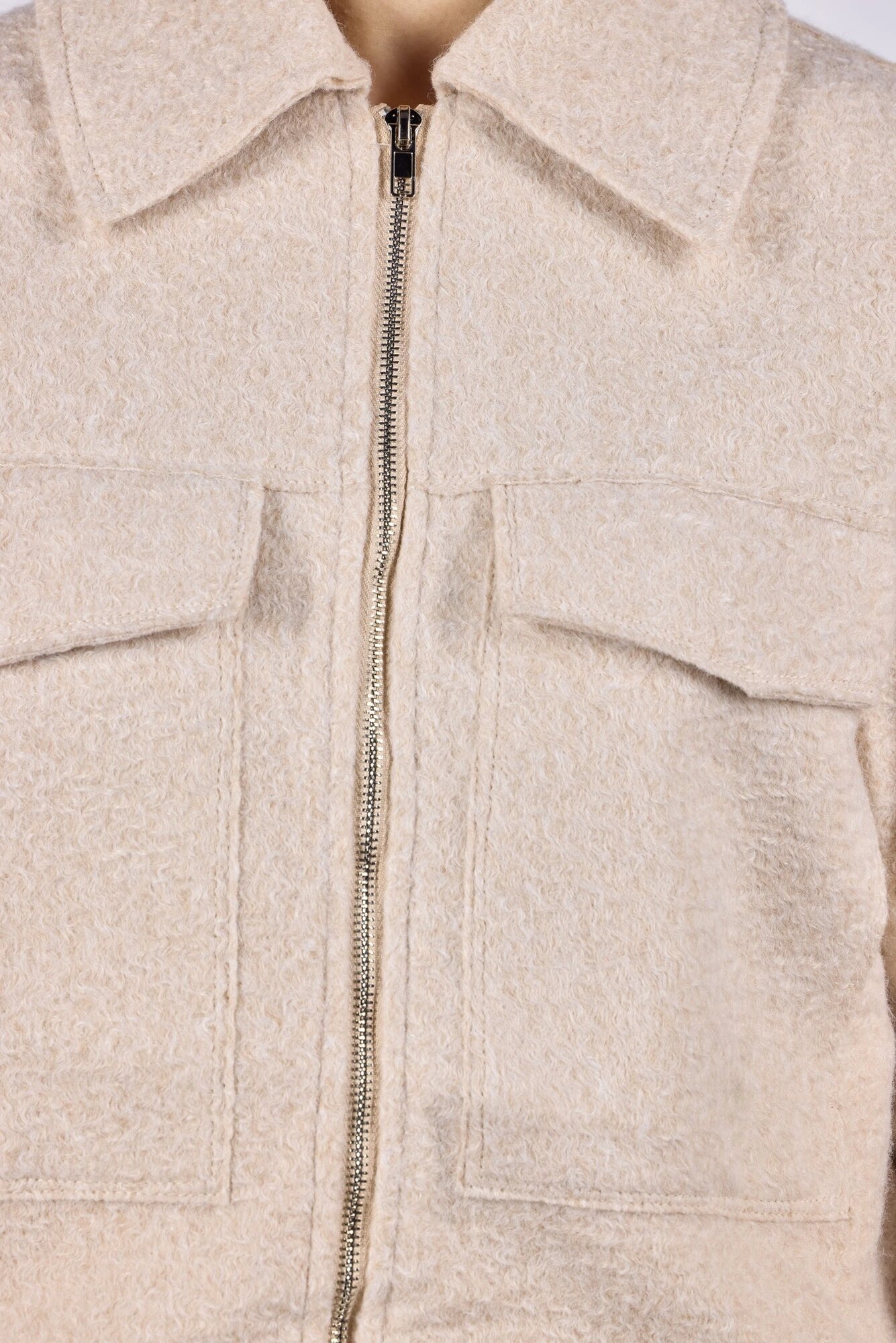 Куртка Selfie, размер M, бежевый — фото 1