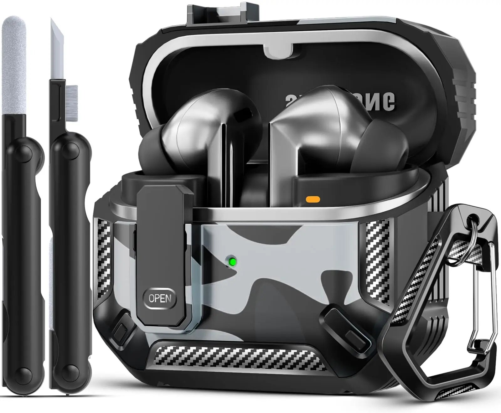 Чехол Fancan 2 в 1 для Samsung Galaxy Buds3 FE