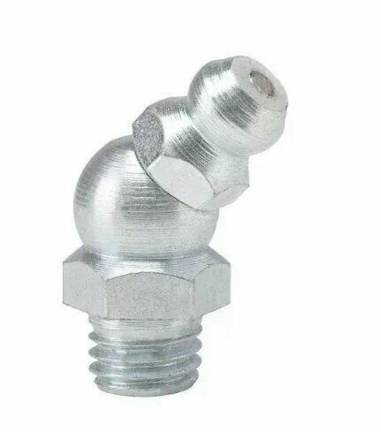 Пресс-масленка (тавотница) М 6х1 мм 45 градусов ( 5 шт) — фото 1