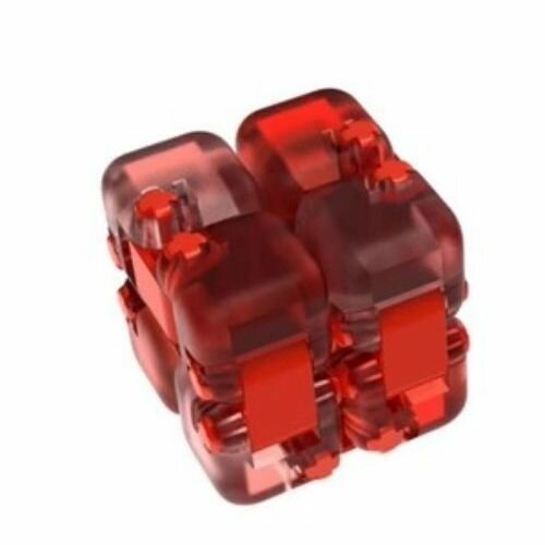 Кубик-конструктор XIAOMI MiTu Colorful Fingertip Block (ZJMH02IQI), Кубик-конструктор XIAOMI MiTu Colorful Fingertip Block (ZJMH02IQI), тёмно-красный