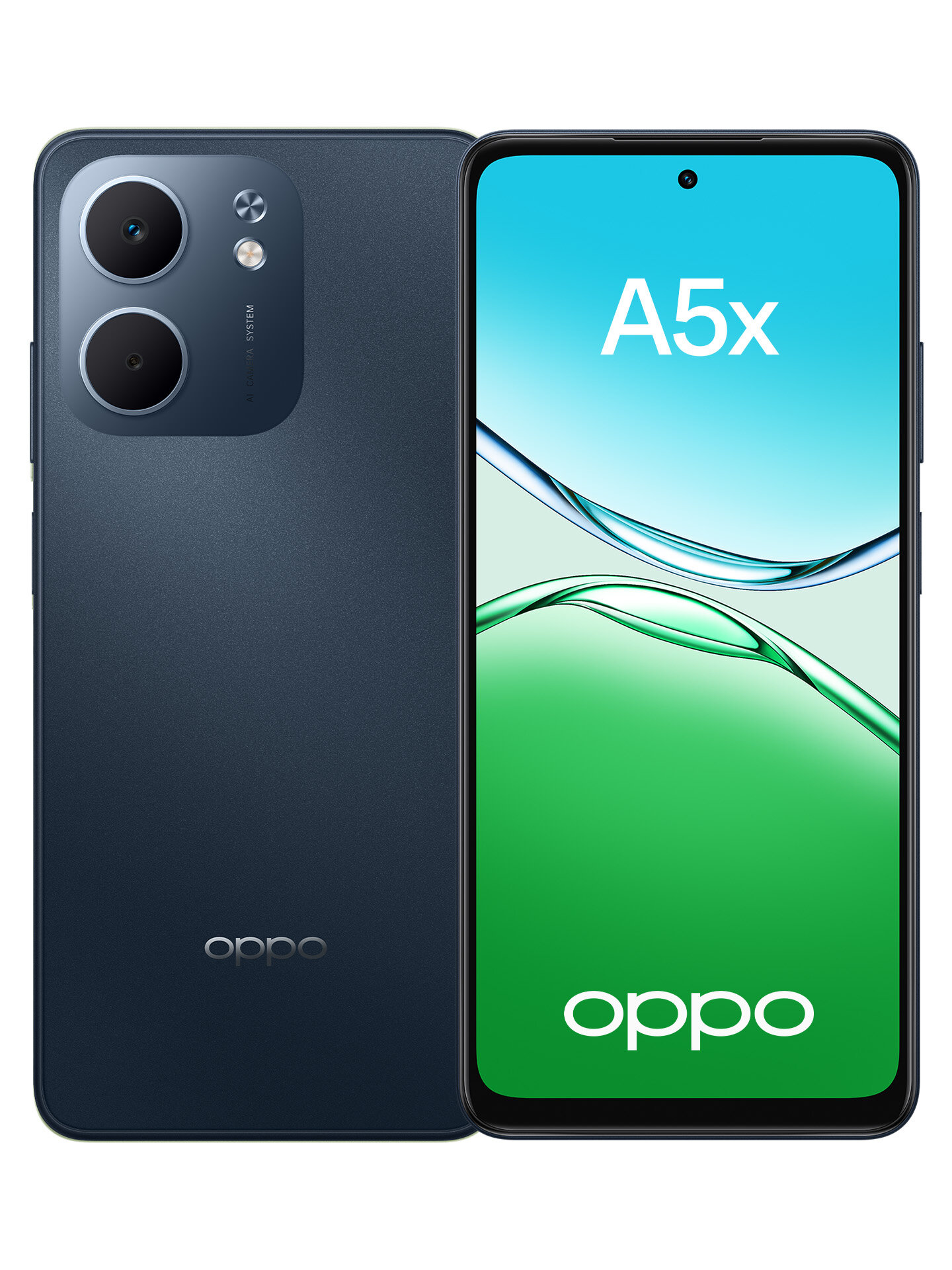 Смартфон OPPO A5x 4/128 Гб, цвет сапфир, IP65 противоударный корпус — фото 1