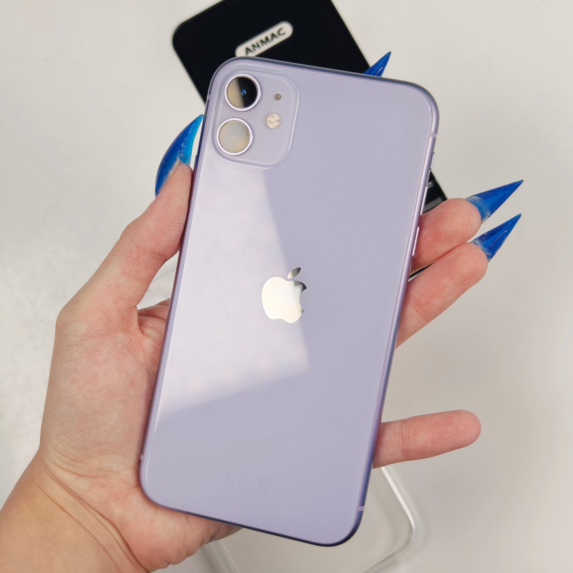 Смартфон Apple iPhone 11 128 ГБ, Dual: nano SIM + eSIM, фиолетовый