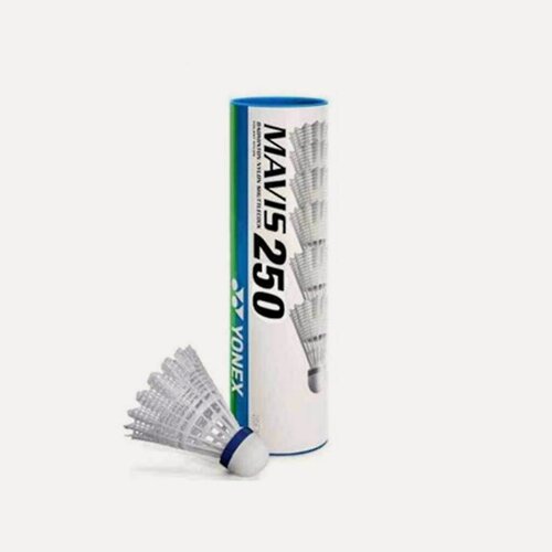 Изображение товара Воланы для бадминтона Yonex Mavis 250 x6, White, Средняя скорость