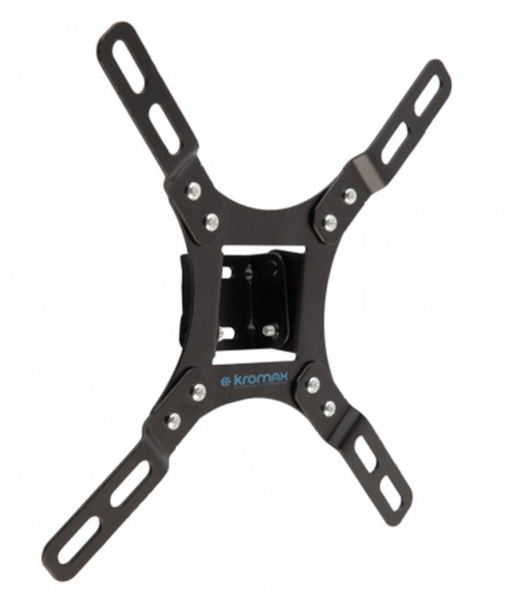 Кронштейны для техники Kromax Кронштейн настенный Kromax VEGA-8 15"-42" ( наклон +5° -15°, вылет 30мм, до 15кг, черный)