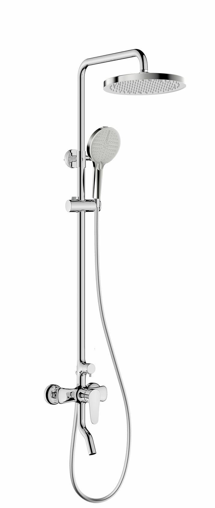 Душевая стойка ARROW AG3307CP-1 255 мм хром