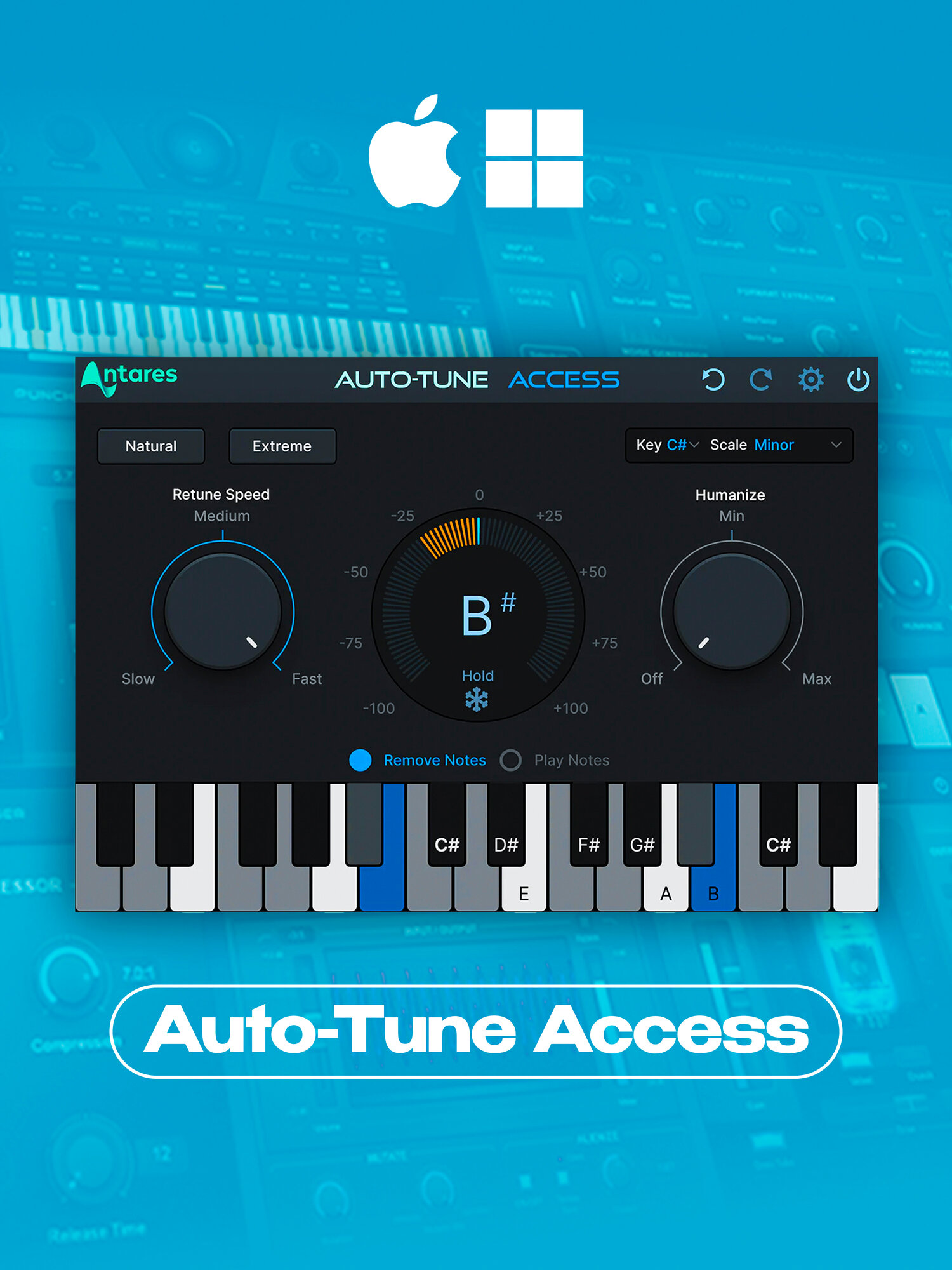 Antares Auto-Tune Access (лицензионный ключ) для macOS & Windows
