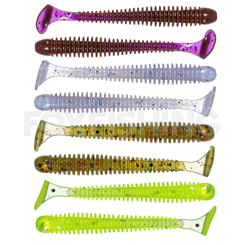 Силиконовая приманка CF Vibro Worm 2 3-50-М42-6 5см. 8шт.