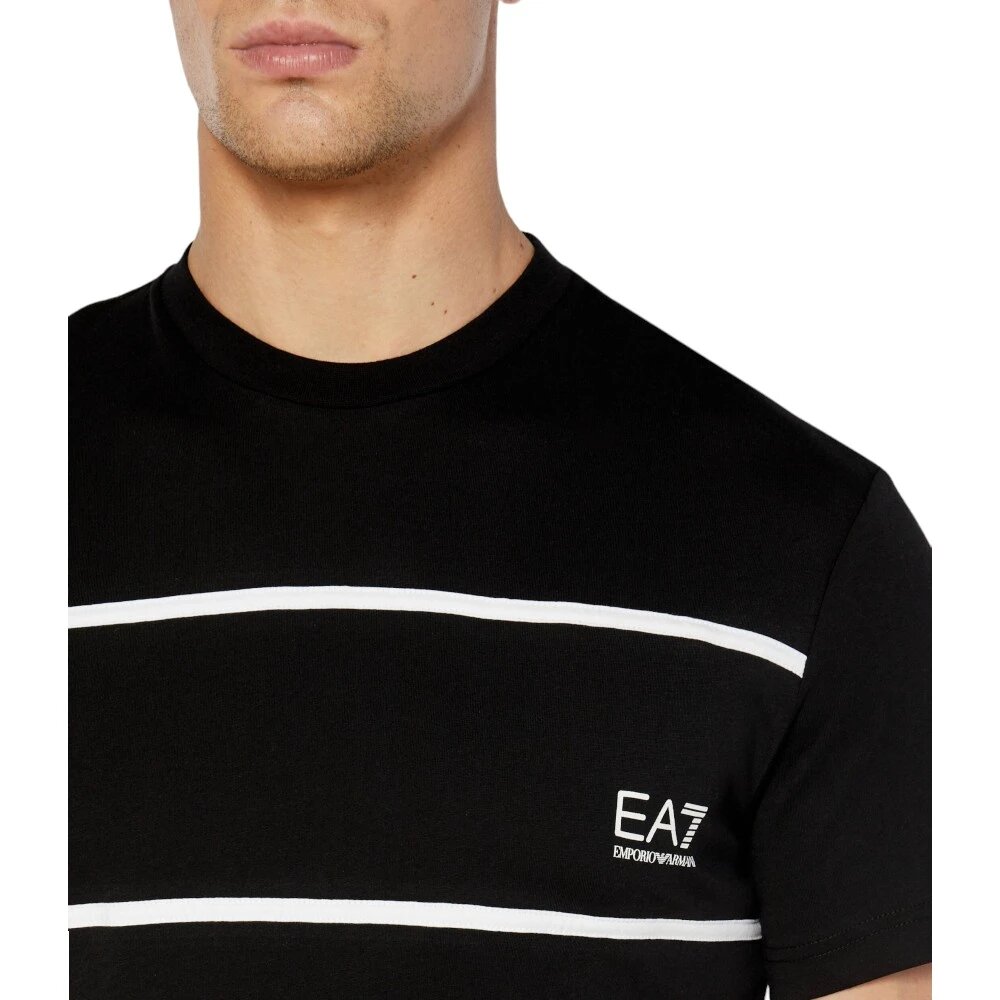 Футболка EA7 EMPORIO ARMANI, размер S, черный — фото 1