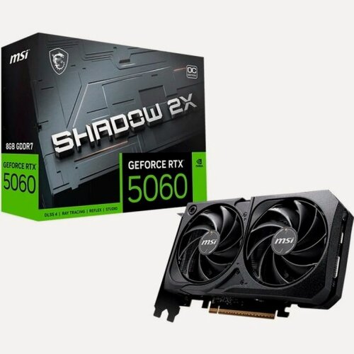 Изображение товара Видеокарта Msi GeForce RTX 5060 SHADOW 2X OC 8G