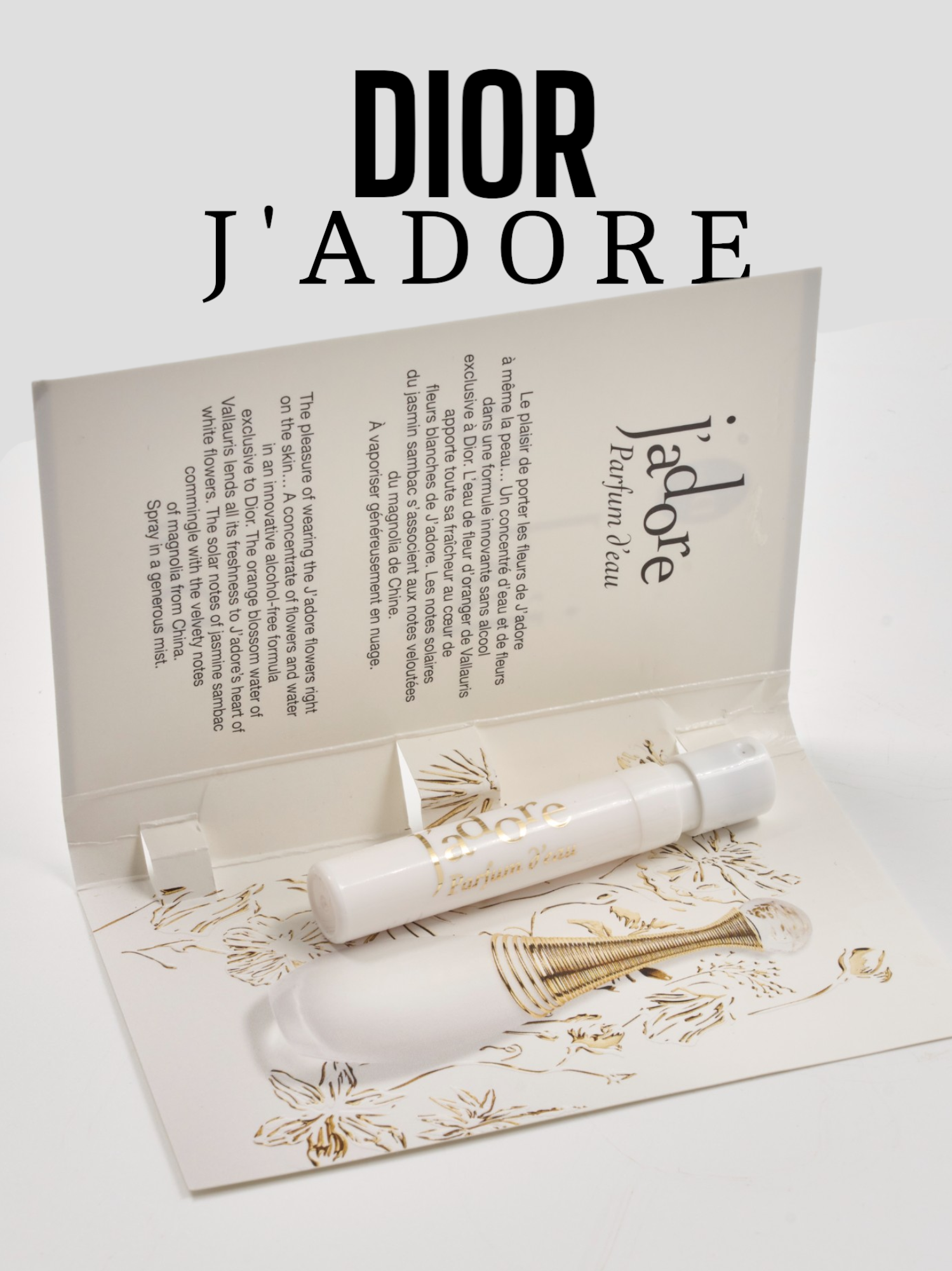 Парфюмерная вода женская DIOR J'ADORE 1,2 мл (edP - eau de Parfum)