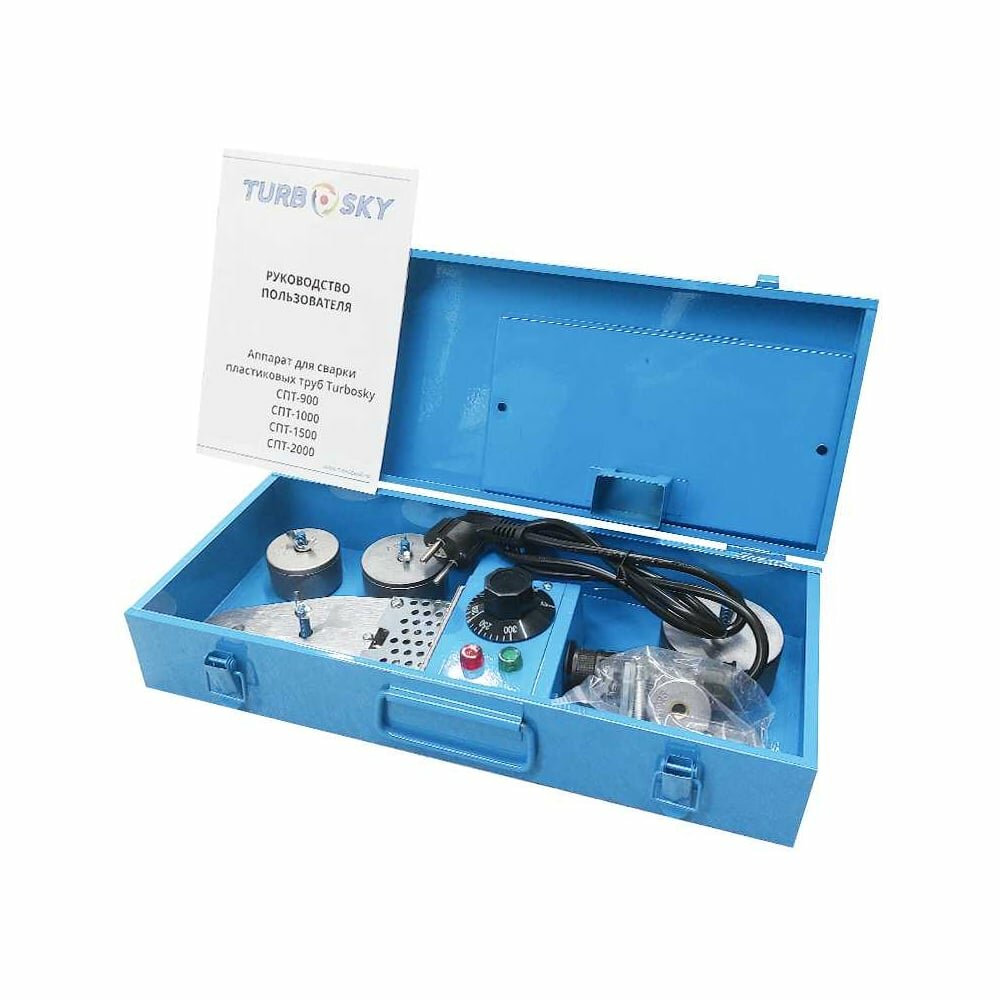 Аппарат для сварки пластиковых труб Turbosky СПТ-1000