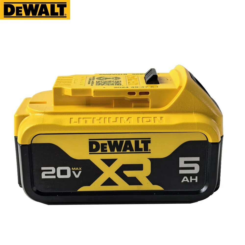 Аккумуляторная батарея DEWALT/WORX DCB205 DCB205-20V-5Ah Li-ion 20В 5Ач слайдер