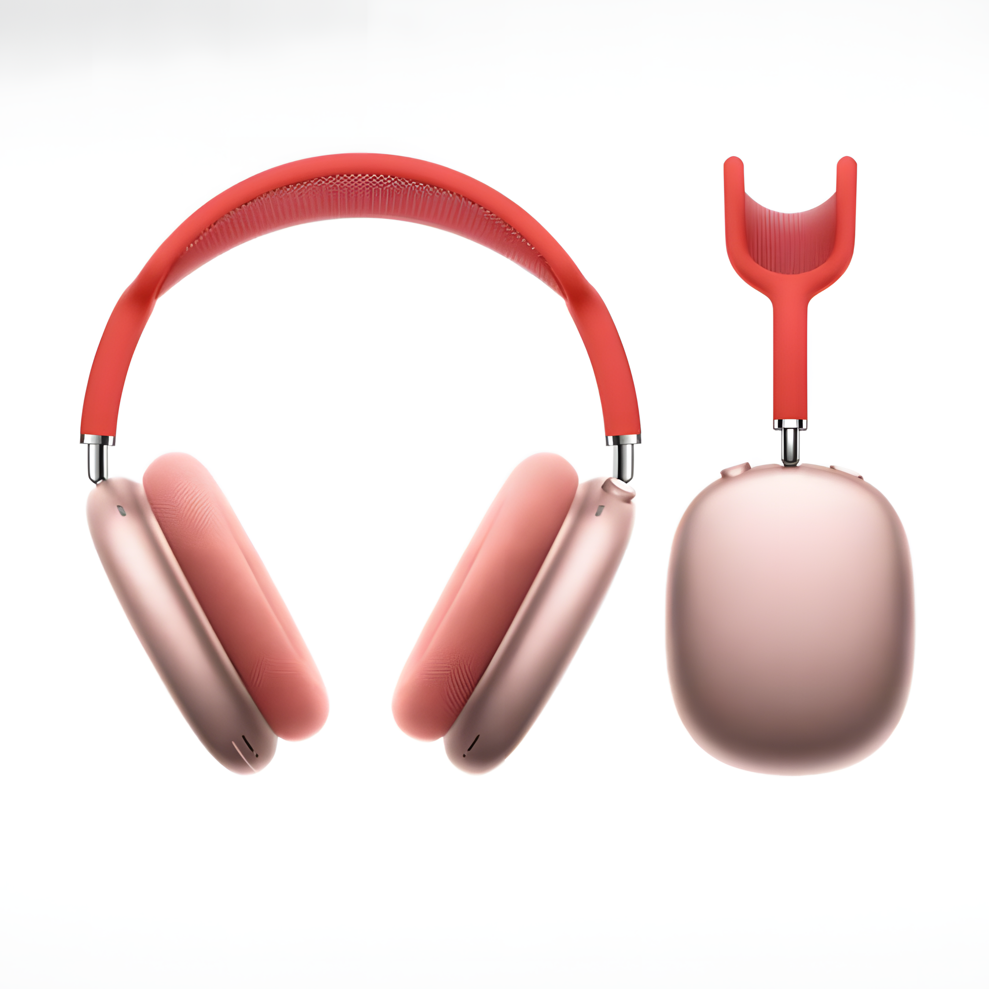 Беспроводные наушники Apple AirPods Max, Красного цвета с защитой от влаги и кнопкой ответа на вызов