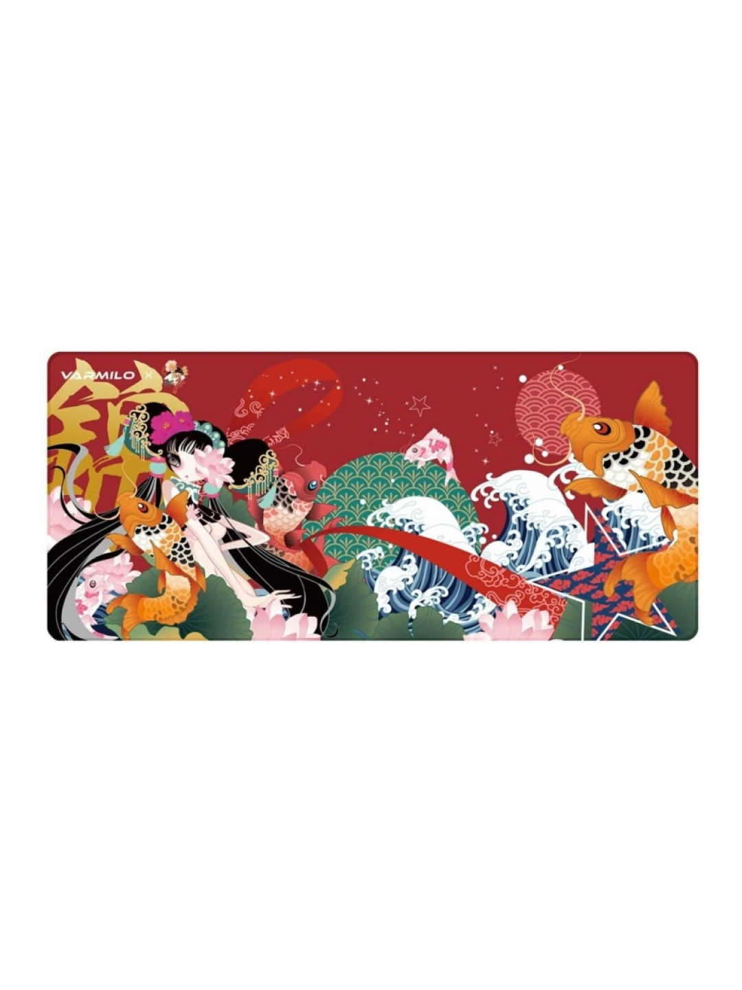 Коврик для мышки Varmilo mousepad Peony, 900x400x4мм, ZDB008-01