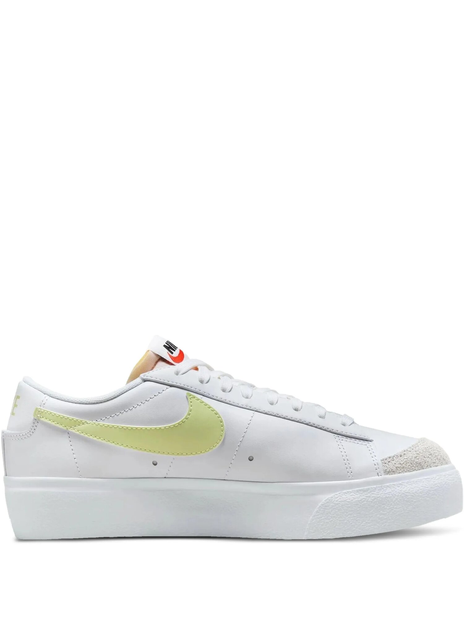 Кроссовки NIKE Blazer Low Platform White Life Lime
