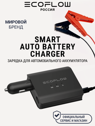 Изображение товара Зарядное устройство для автомобильного аккумулятора EcoFlow Smart Auto Battery Maintainer