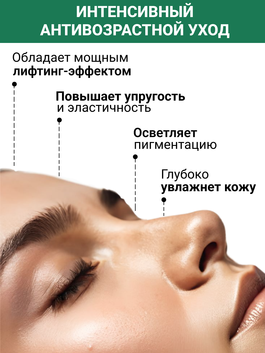 Сыворотка для лица с Эффект Ботокса + Ретинол, с дозатором. 30 мл — фото 1