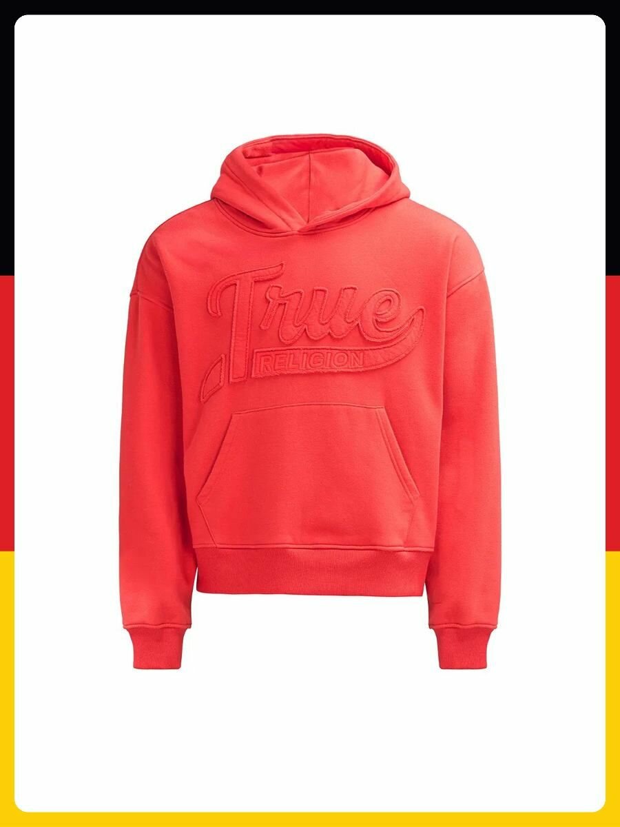 Худи спортивное True Religion, размер S, , красный