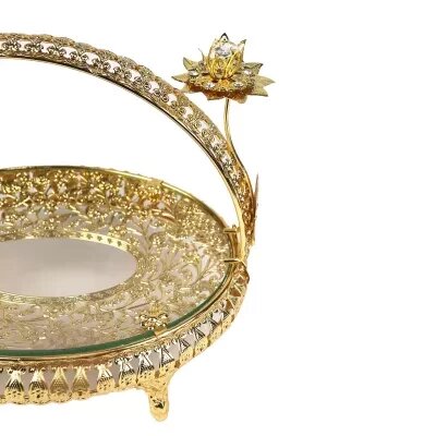 Вазы Богемия Тарелка обычная простая