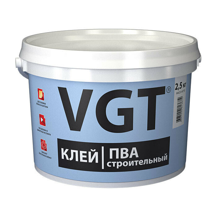 Клей ПВА строительный VGT 2.5 кг
