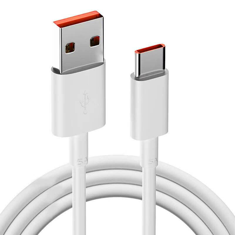 Кабель USB, для сверхбыстрой зарядки, длина 1 м, 6 А, черный