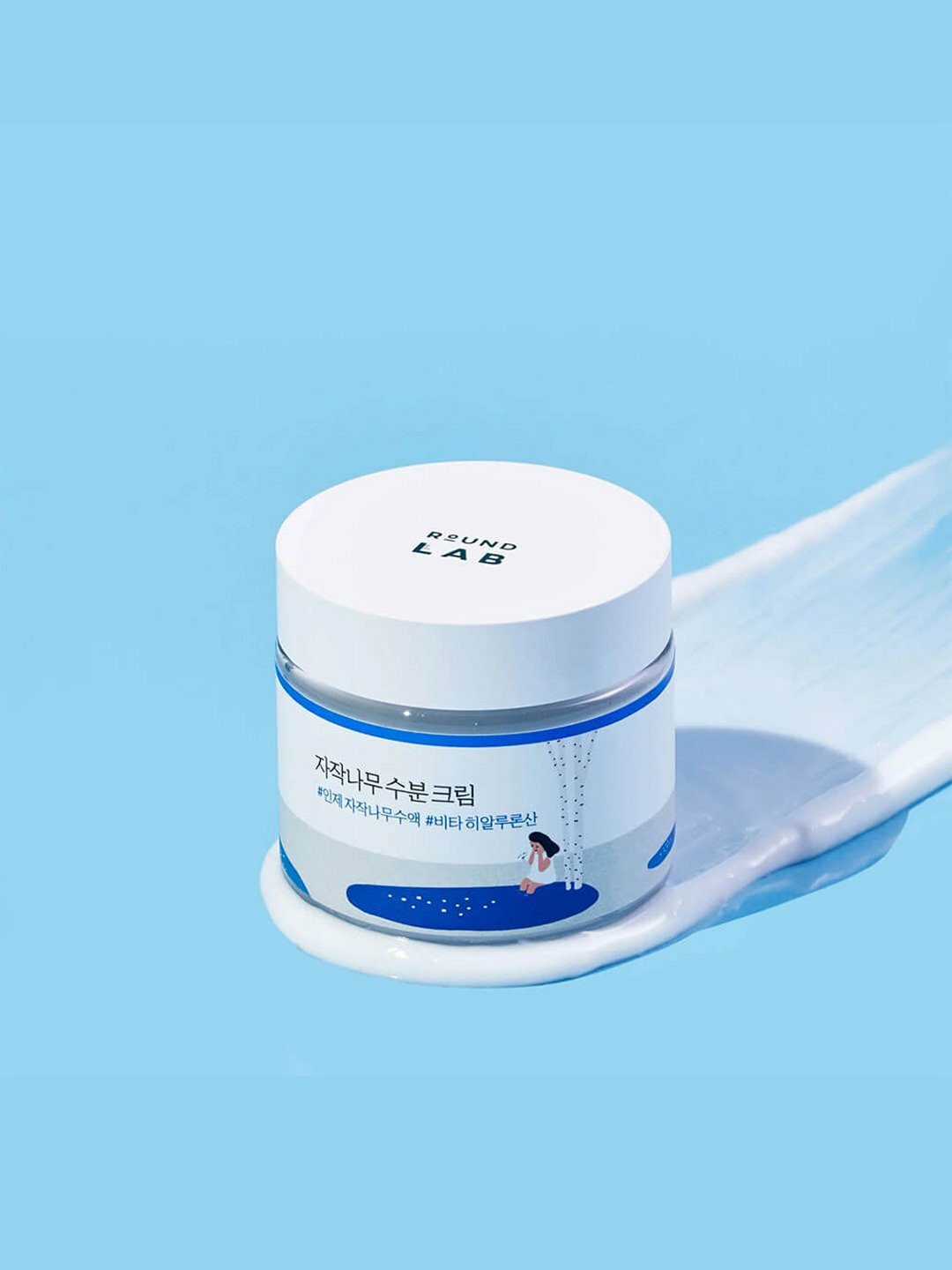 Увлажняющий крем с берёзовым соком Round Lab Birch Juice Moisturizing Cream, 80 мл — фото 1