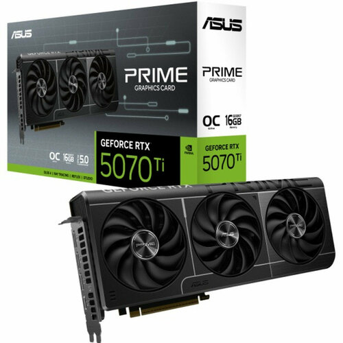 Видеокарта Asus GeForce RTX 5070 Ti PRIME OC 16G 134410₽