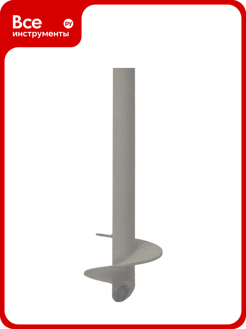 Винтовая трубчатая мини свая Аншнек 0 75 м  шнек 60 мм P75kr60