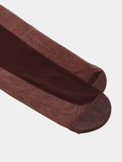 Чулки капрон, размер M-L, коричневый — фото 1