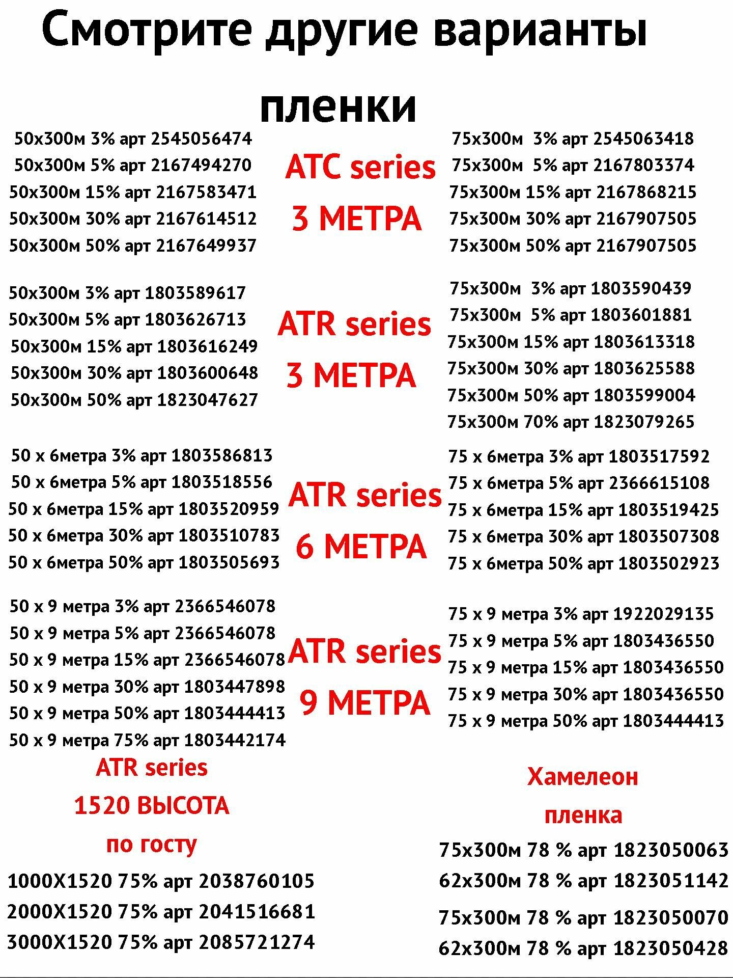 Пленка тонировочная атермальная ATC 15 % (0,75м х 3м) для автомобильных стекол и зданий, в жесткой упаковке Люмар , LLumar — фото 1