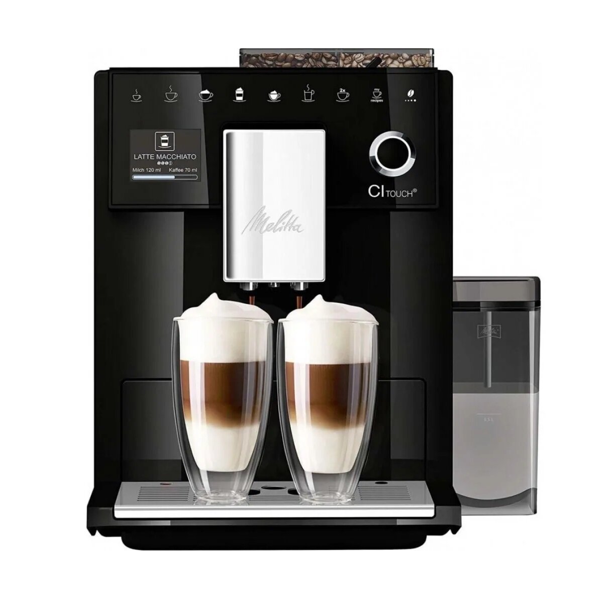 Кофемашина Melitta CI Touch F 630-112 сенсорное управление, сенсорное управление