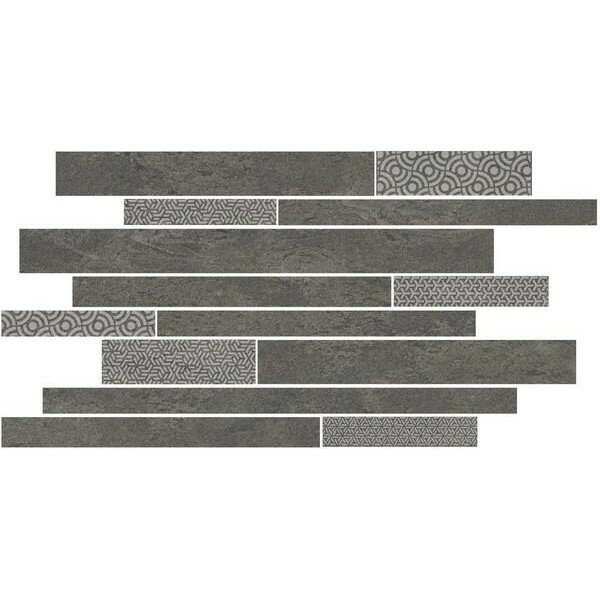 Декор керамический Kerama Marazzi SBM011/SG4585 Ламелла серый темный 50.2x25x0.95 см (цена за 1 штуку)