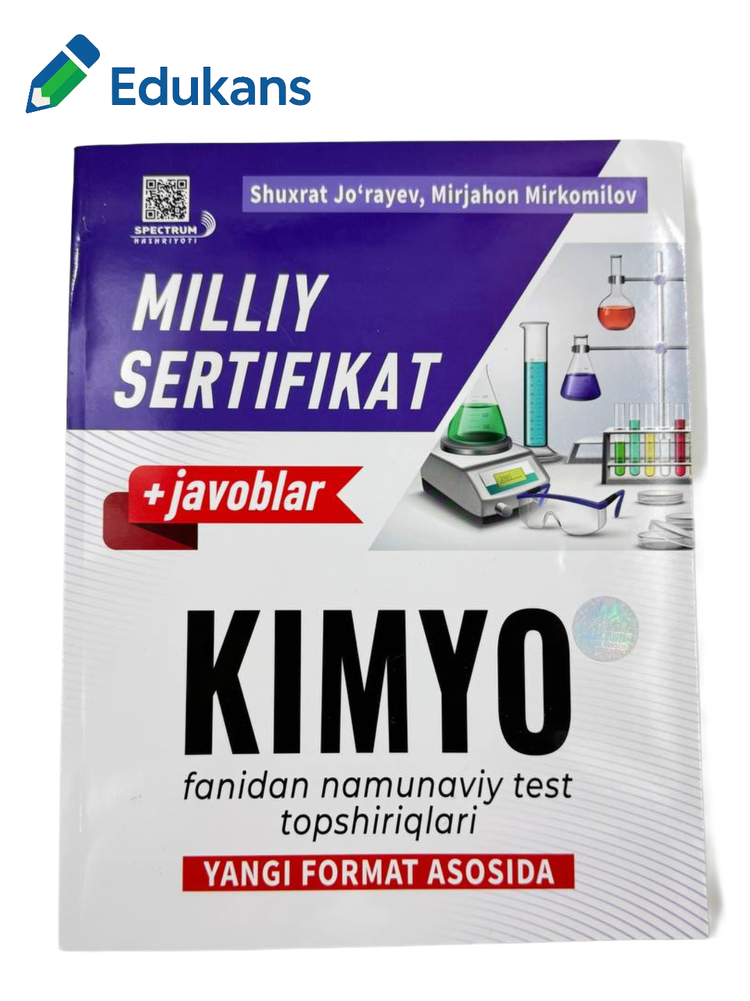 Кимё тест топширилари Миллий Сертификат Шухрат Жраев, Миржаҳон Миркомилов