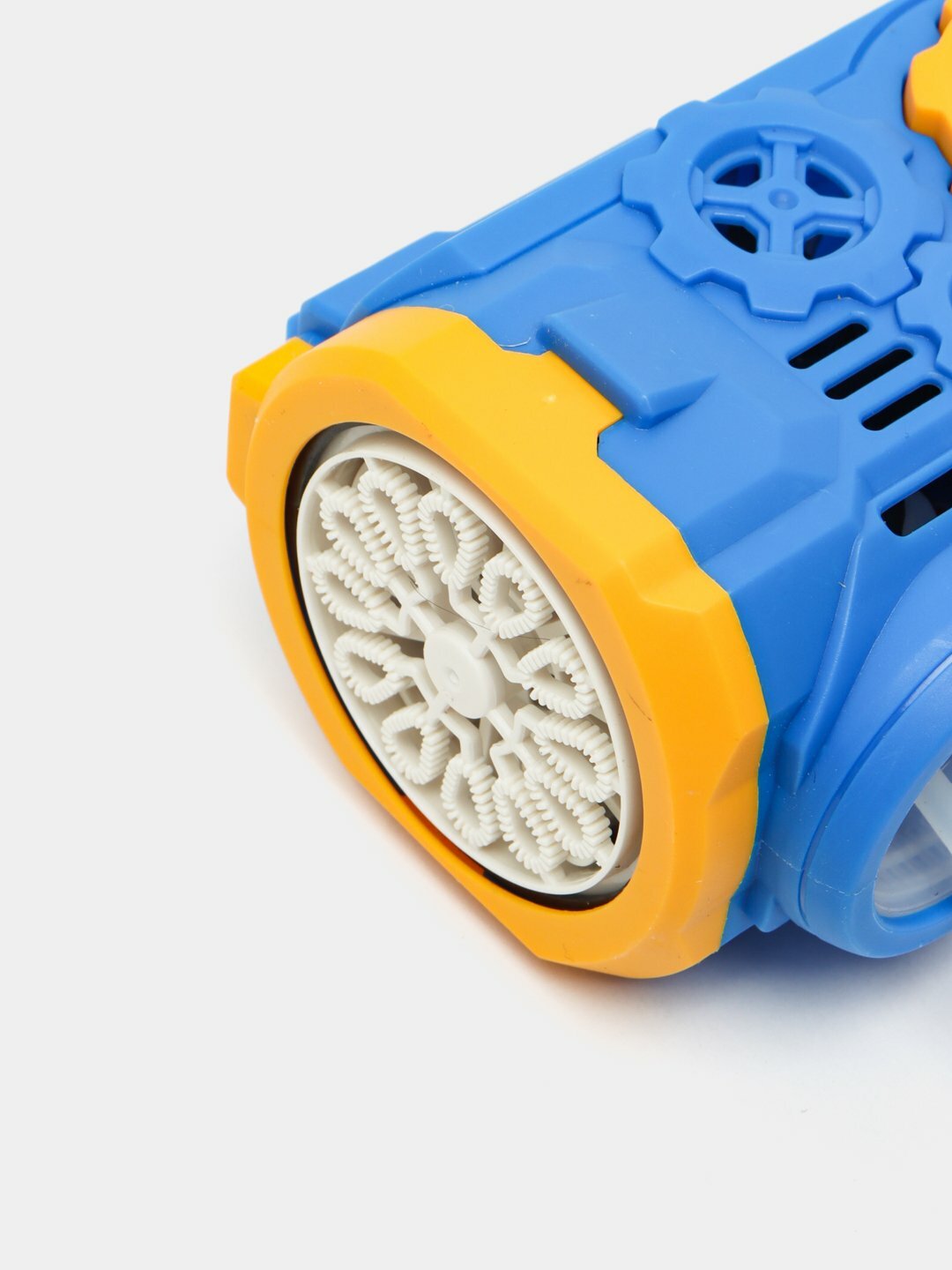 Генератор мыльных пузырей детский, на батарейках BUBBLE GUN. — фото 1