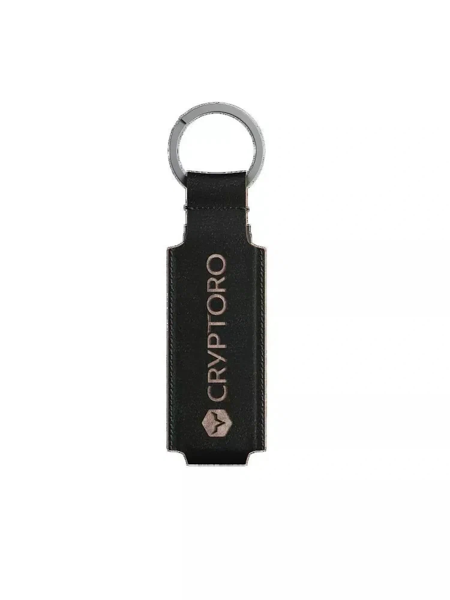 Кожаный чехол для Ledger Nano X / Nano S plus от CRYPTORO, черный — фото 1