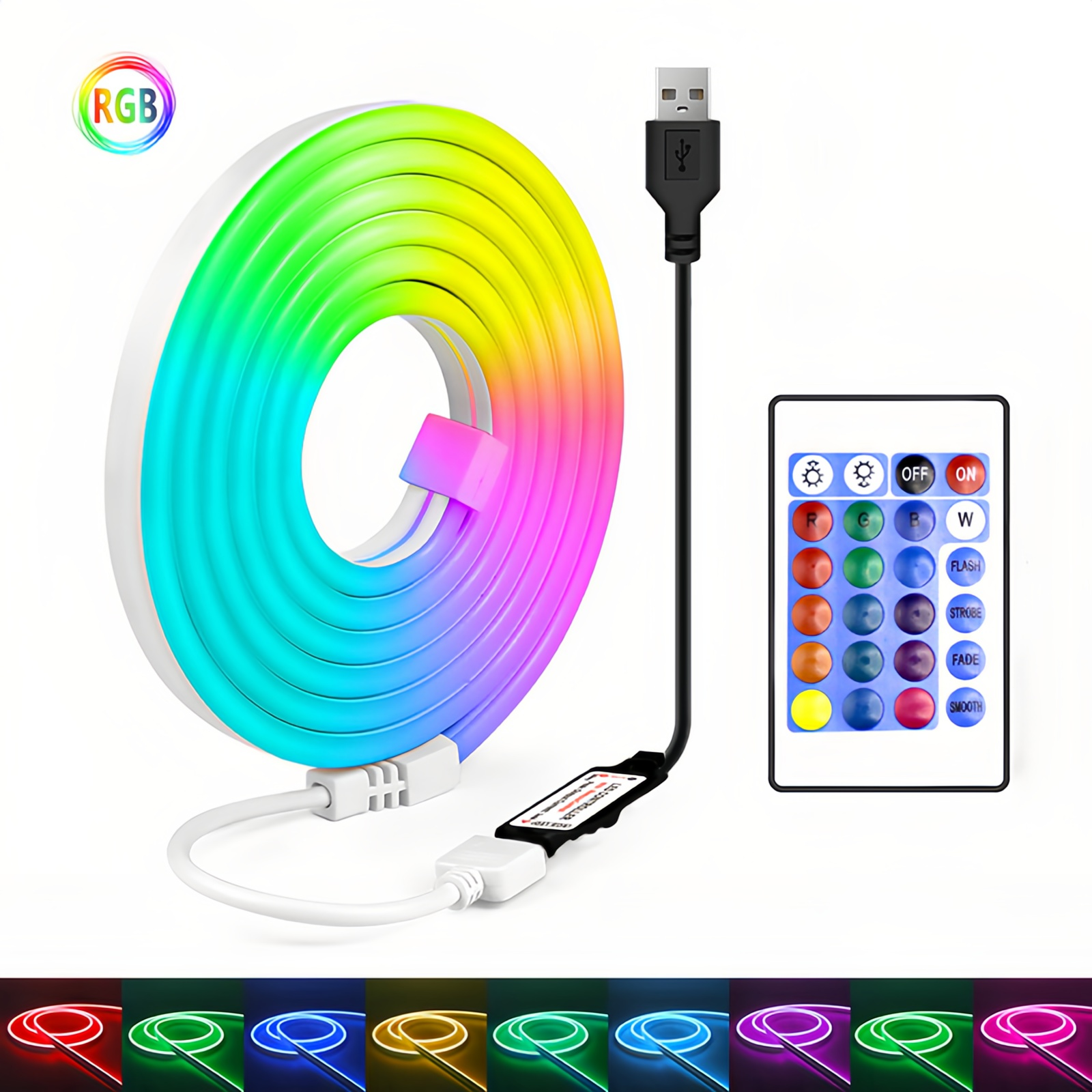 Светодиодная лента i "Smart Lightstrip Pro", многоцветная, 5 м