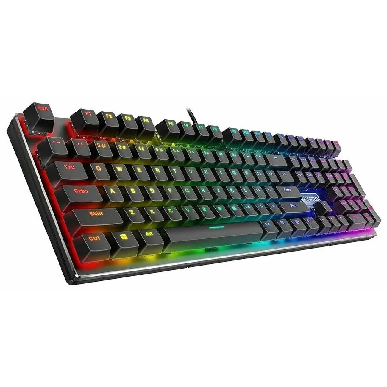 Механическая клавиатура RAPOO V520 RGB ALLOY, Бесшумные клавиши: нет, Вес: 805 г, Высота: 37 мм