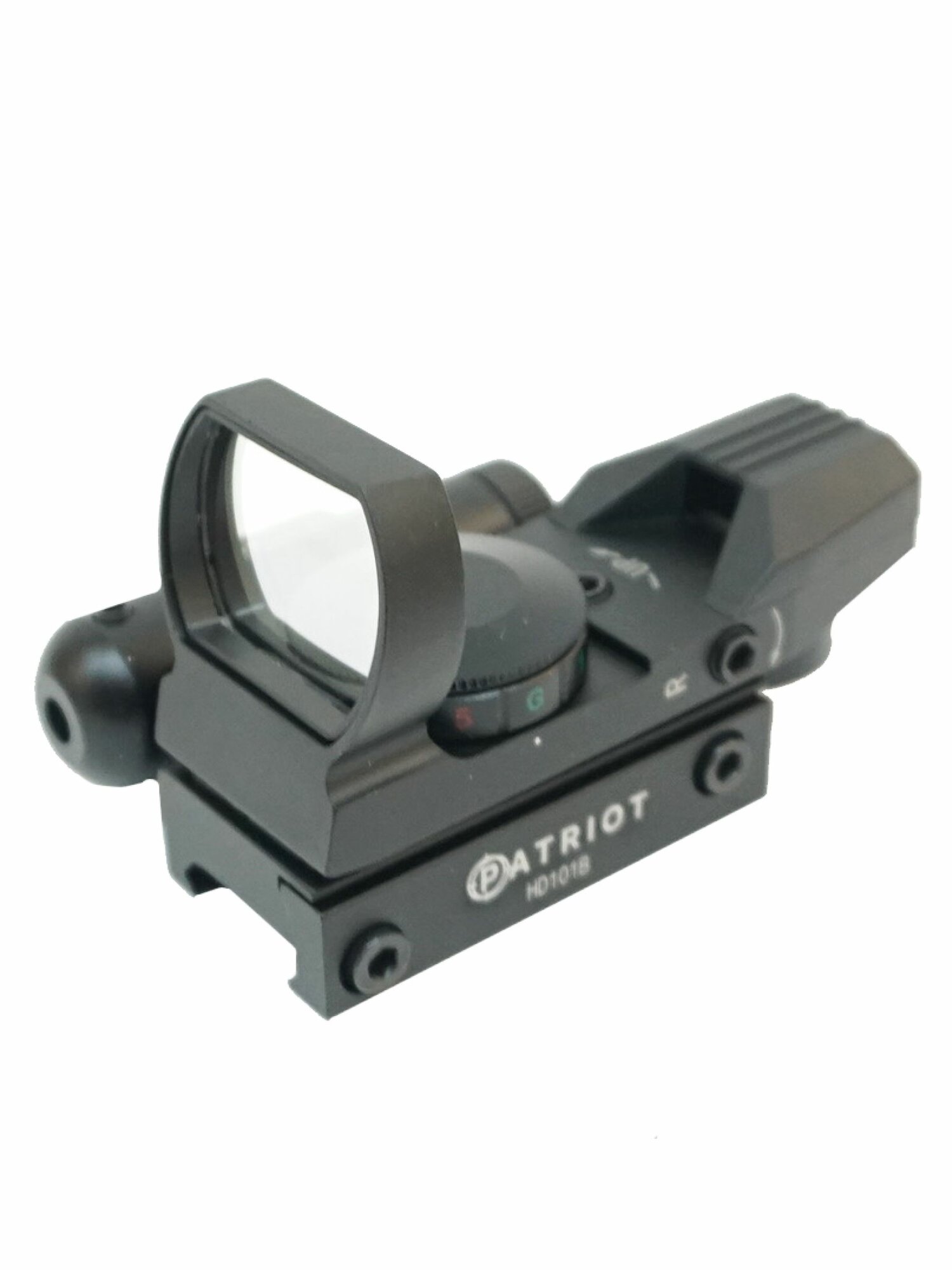 Коллиматорный прицел Patriot 1x33x22 на Weaver, зеленый/красный с ЛЦУ (BH-KP03W)