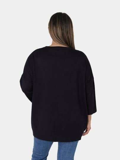 Свитер , размер OneSize, фиолетовый — фото 1