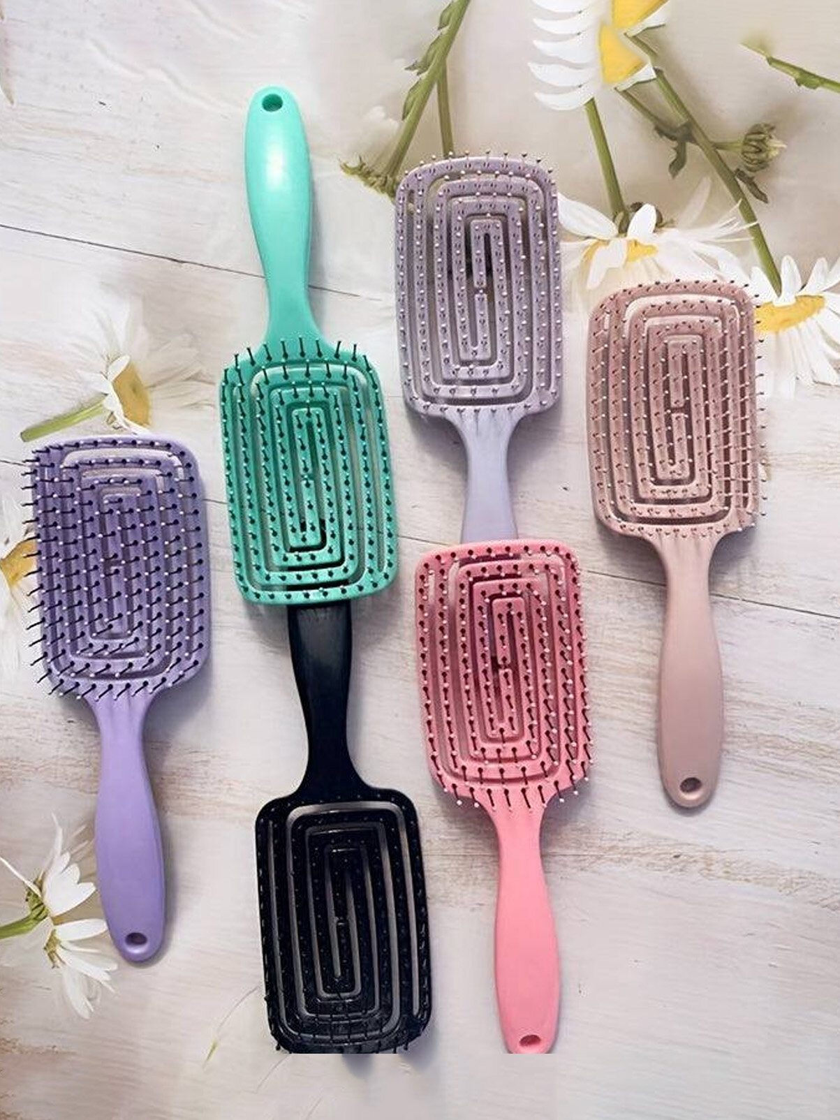 Профессиональная массажная щётка, в корейском стиле