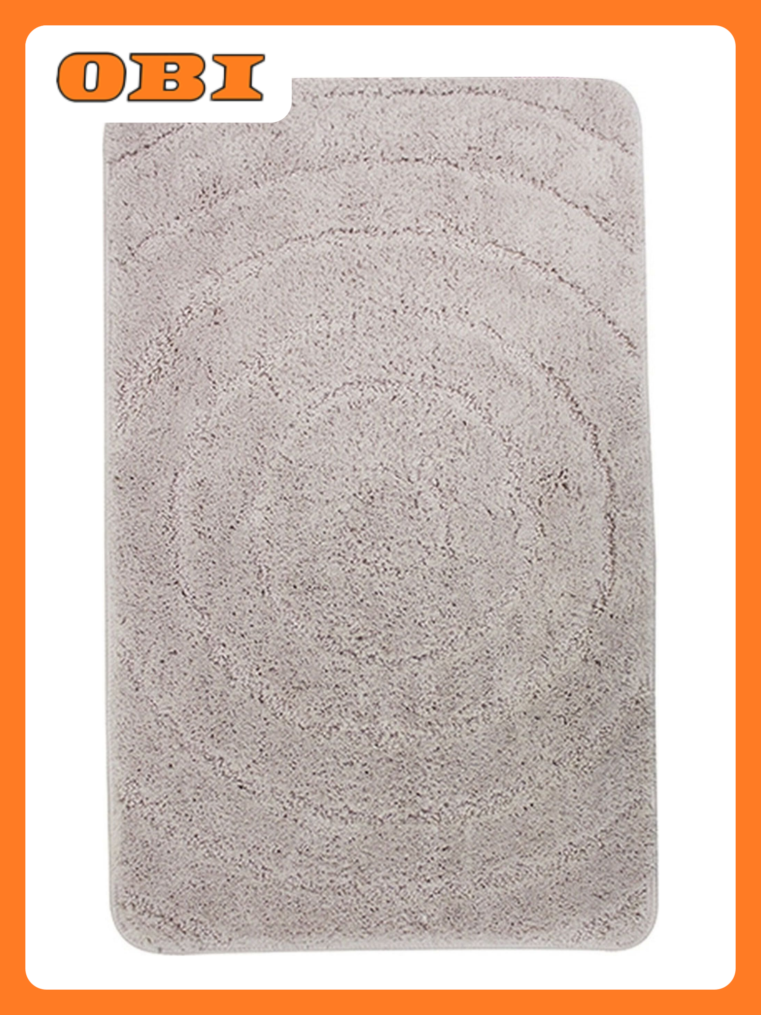 Коврик для ванной комнаты Dasch La Vita Джулия 50х80 см ворсовый розовый