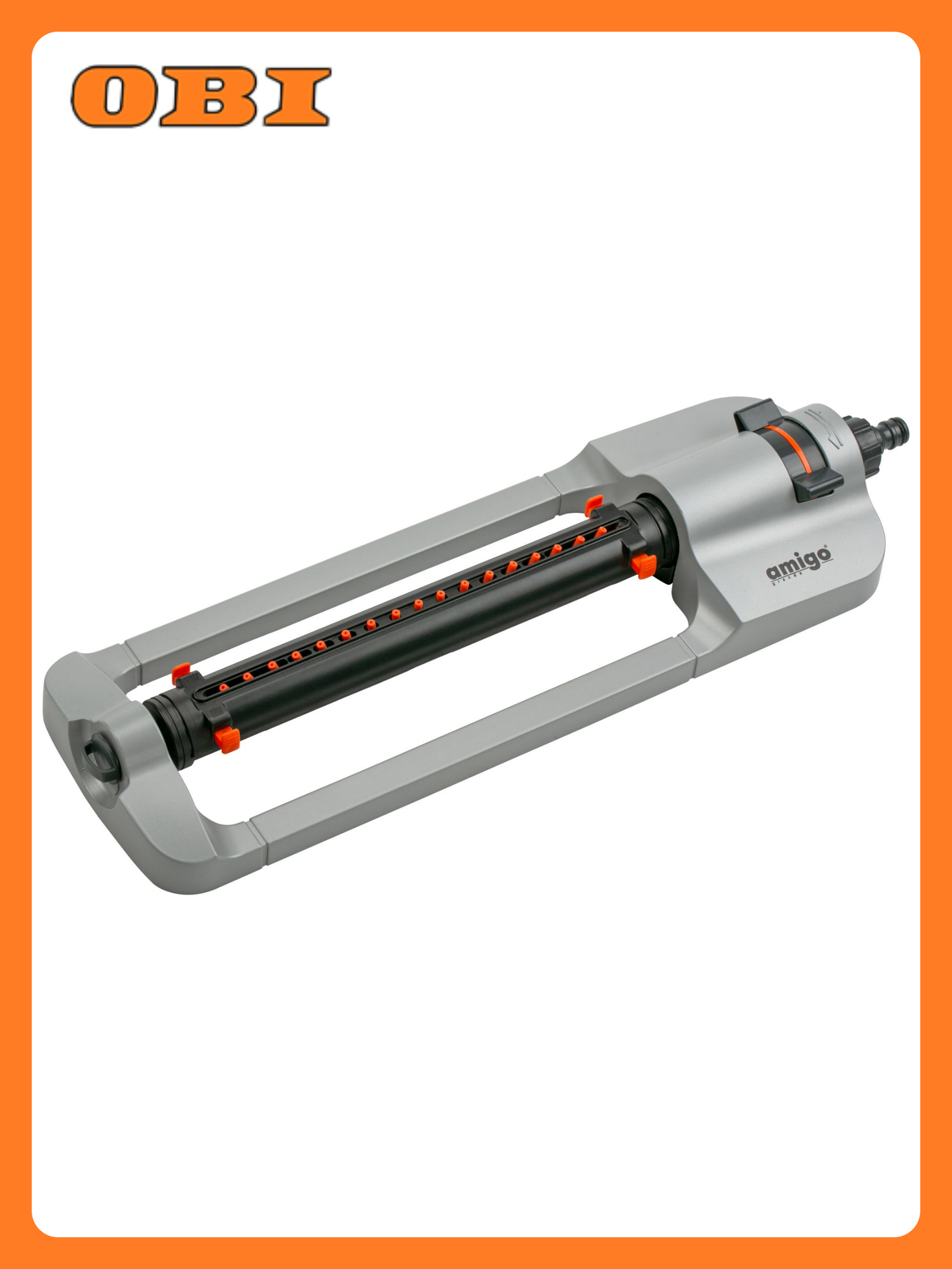 Дождеватель осциллирующий AMIGO металлический 17 форсунок